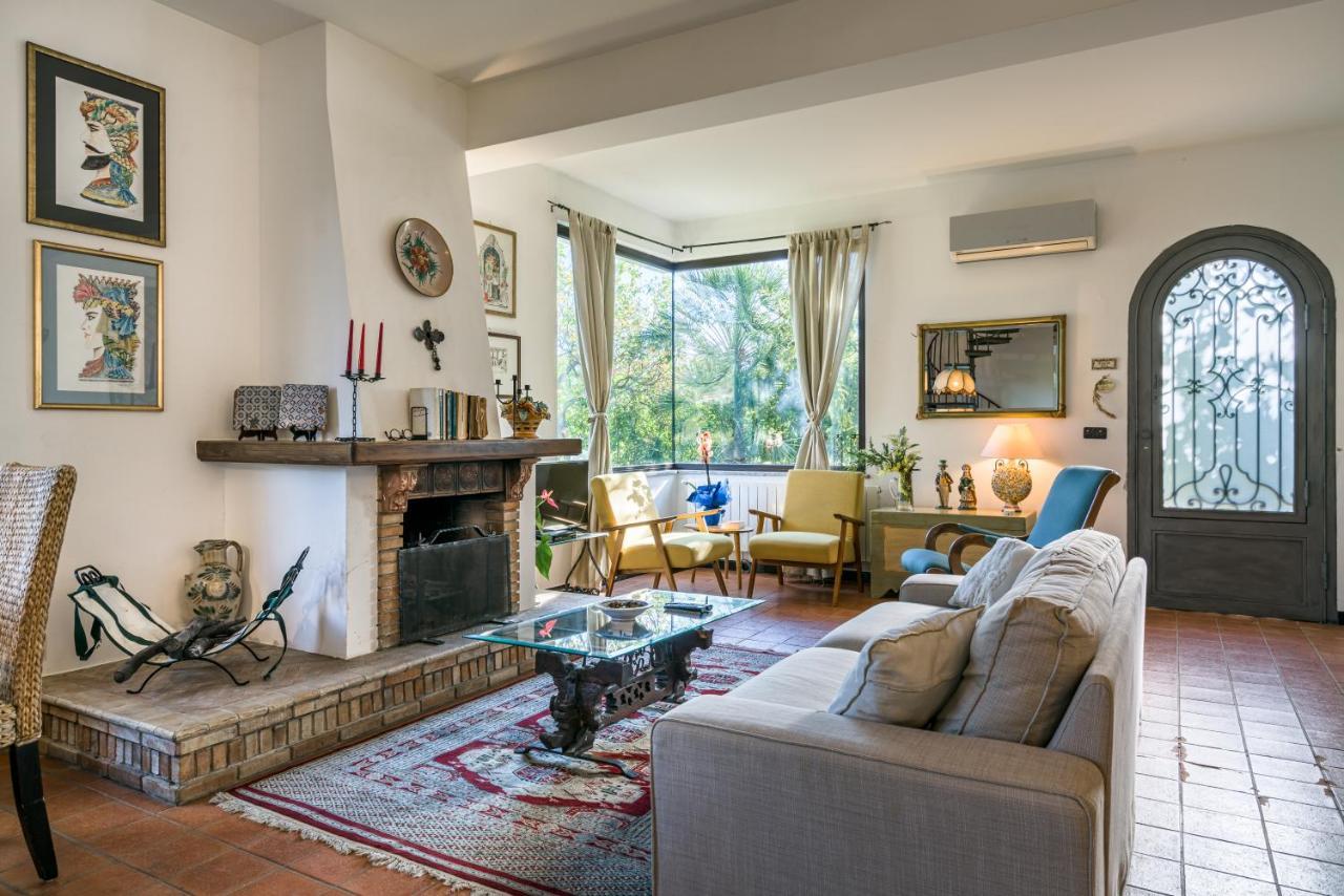 Villa Tina Таормина Экстерьер фото